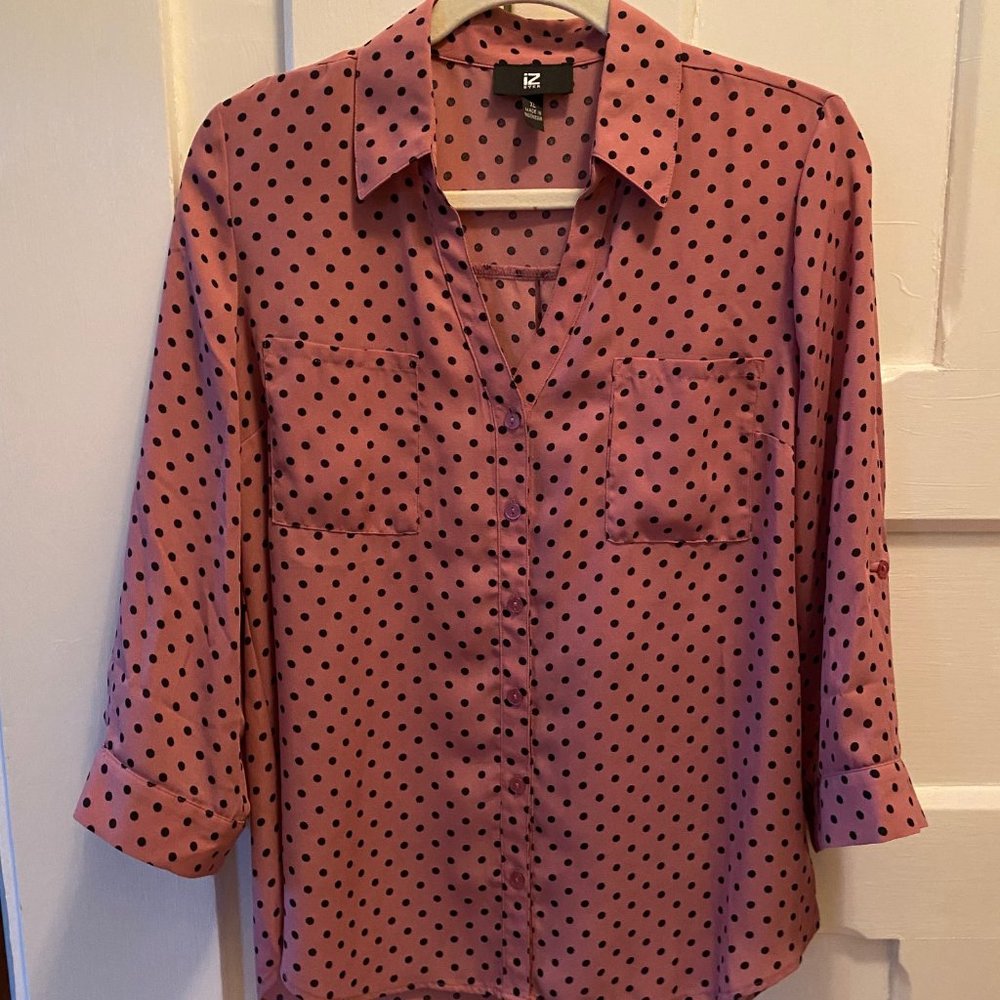 IZ Byer 3/4 Sleeve Blouse